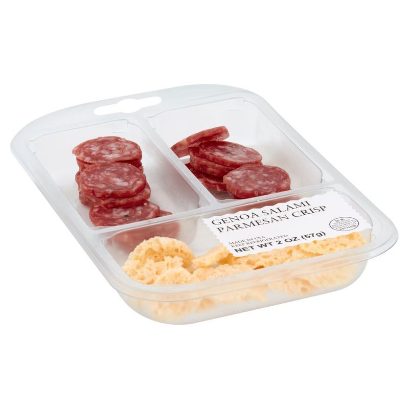 Genoa Salami &amp; Parmesan Crisp, 2 oz