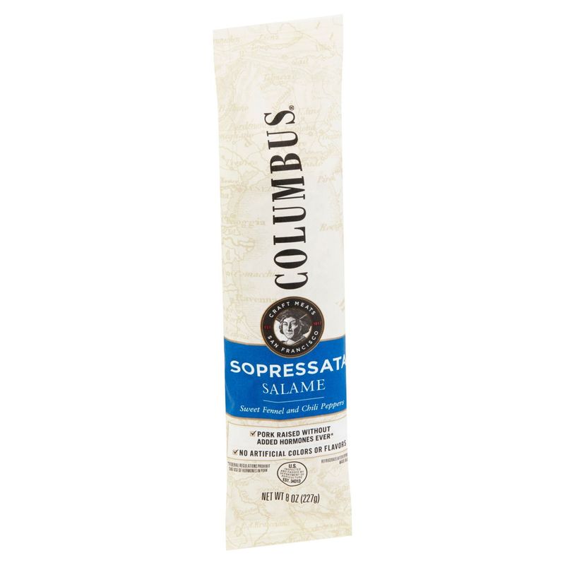 Columbus Sopressata Salame, 8 oz