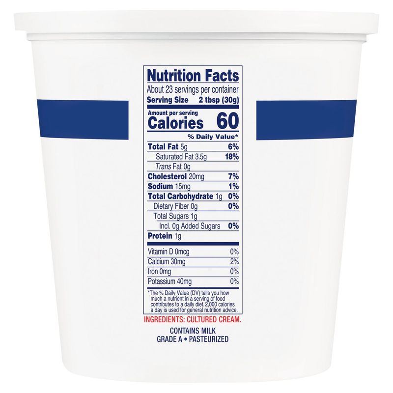 Daisy Pure &amp; Natural Sour Cream, 1.5 lb