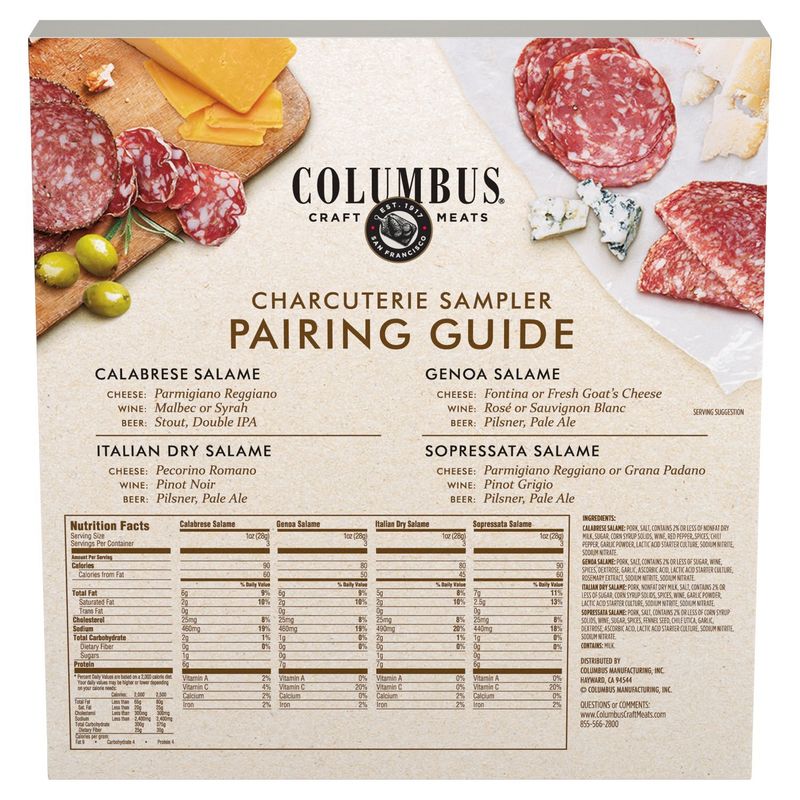 Columbus Charcuterie Sampler, 12 oz