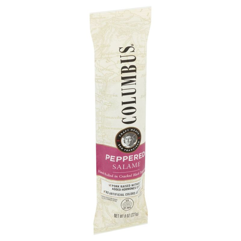 Columbus Peppered Salame, 8 oz