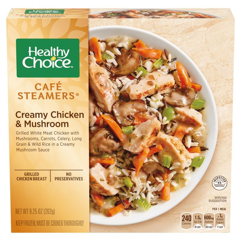 Healthy Choice Café Steamers Creamy Chicken &amp; Mushroom, 9.25 oz.