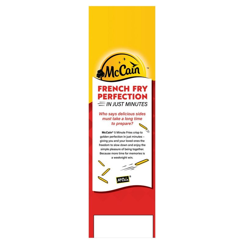 McCain 5 Minute Shoestring Fries French Fried Potatoes, 20 oz
