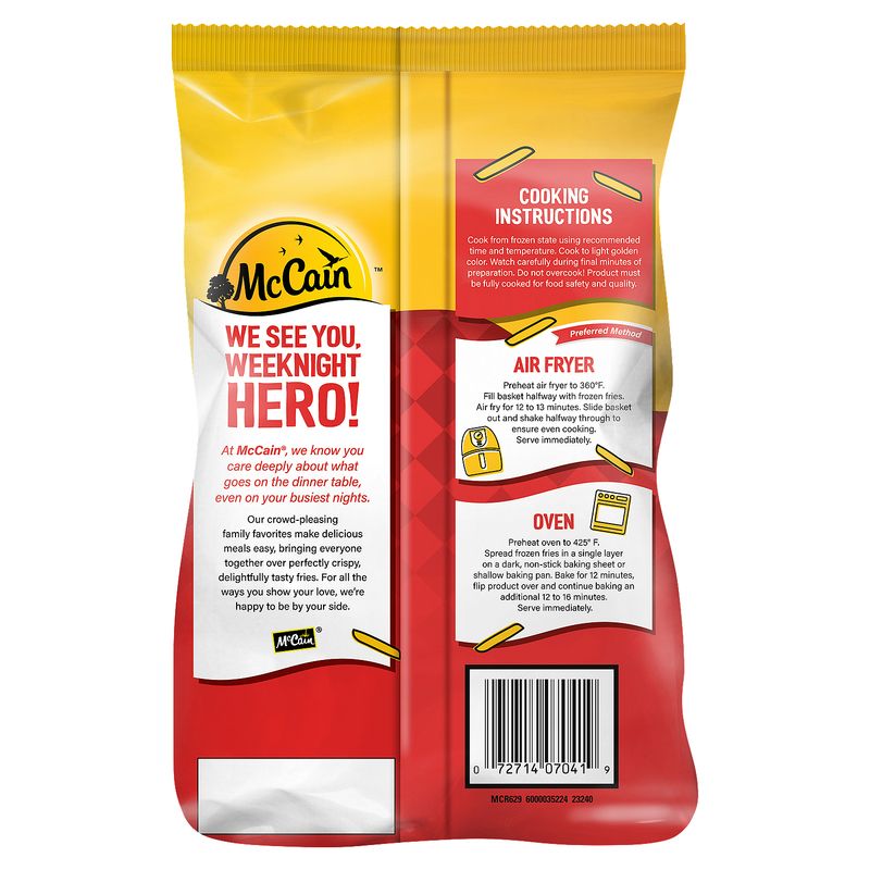 McCain Classic Fries French Fried Potatoes, 32 oz