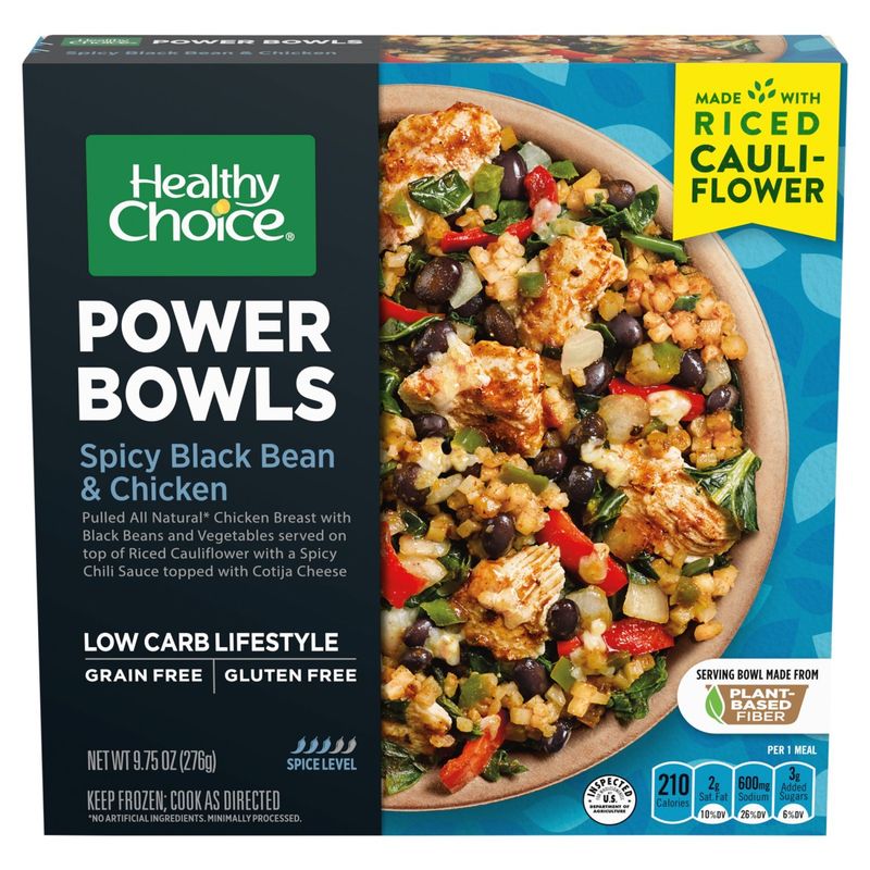 Healthy Choice Power Bowls Spicy Black Bean &amp; Chicken, 9.75 oz