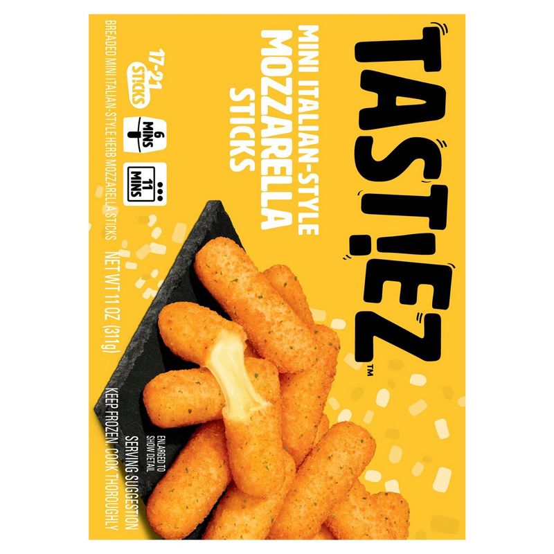 TAST!EZ Breaded Mini Italian-Style Herb Mozzarella Sticks, 11 oz