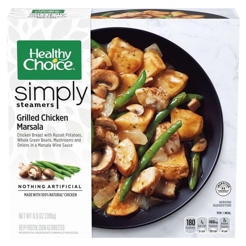 Healthy Choice Simply Steamers Grilled Chicken Marsala, 9.9 oz