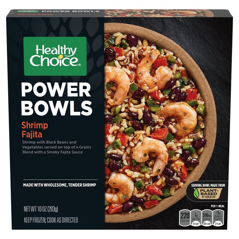 Healthy Choice Power Bowls Shrimp Fajita, 10 oz