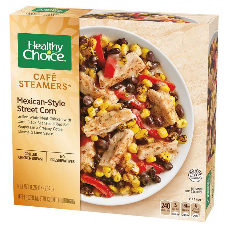 Healthy Choice Café Steamers Mexican-Style Street Corn, 9.25 oz