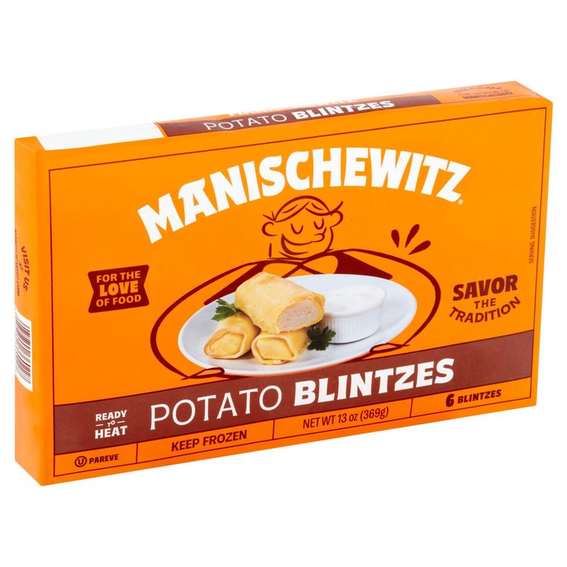 Manischewitz Potato Blintzes, 6 count, 13 oz