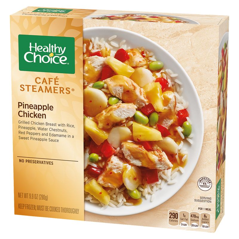 Healthy Choice Café Steamers Pineapple Chicken, 9.9 oz