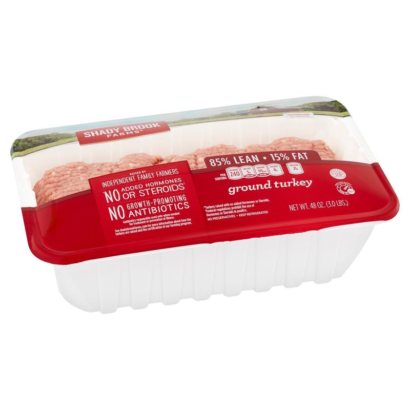 Shady Brook Farms Ground Turkey, 48 oz