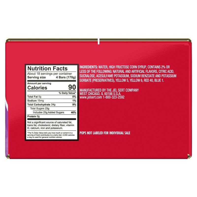 Skittles Original Freezer Pops, 1.5 oz, 70 count