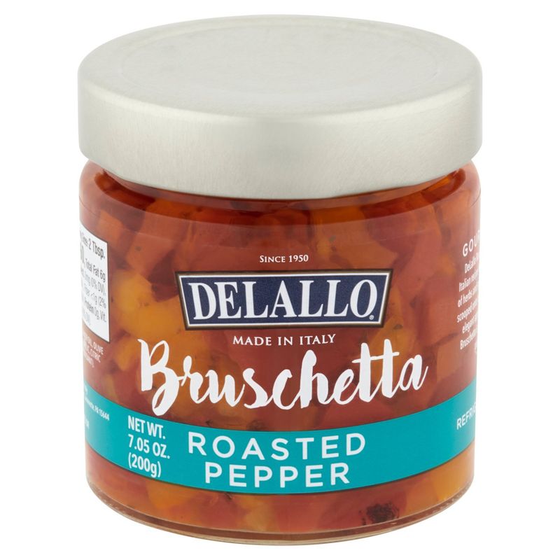 DeLallo Roasted Pepper Bruschetta, 7.05 oz