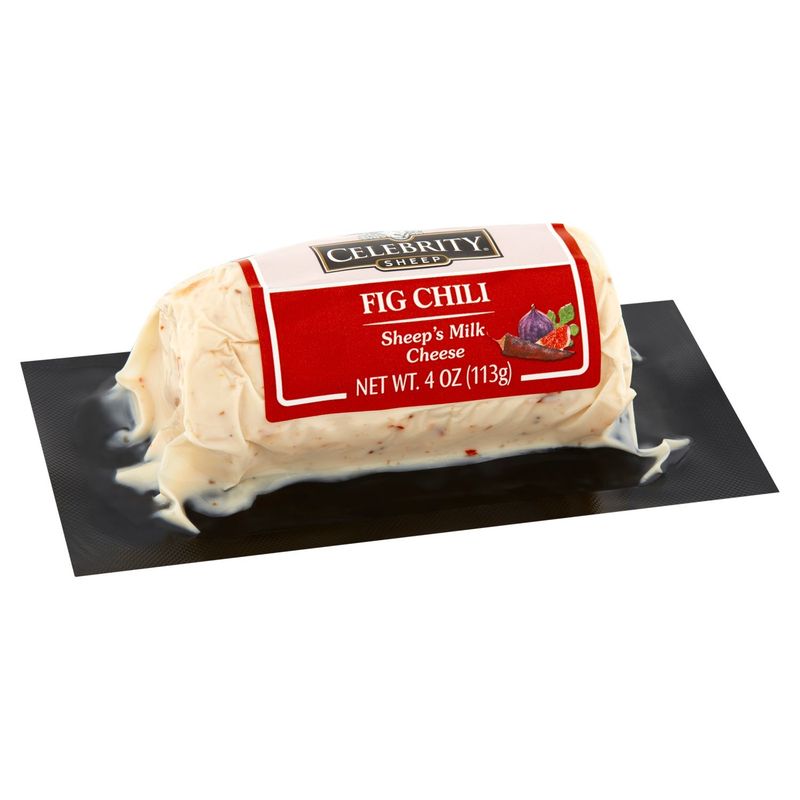 Famously Good Celebrity Fig Chili Sheep's Milk Cheese, 4 oz
