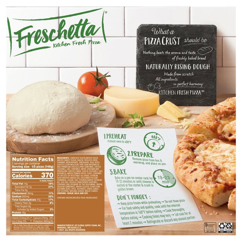 Freschetta Four Cheese Pizza, 26.11 oz