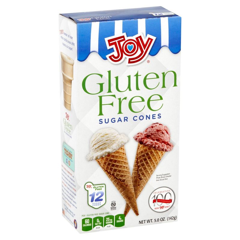 Joy Gluten Free Sugar Cones, 12 count, 5.0 oz