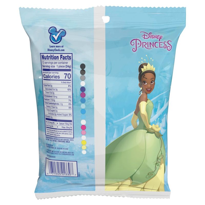 Disney Princess Low-Moisture Part-Skim Mozzarella String Cheese, 12 count, 10 oz