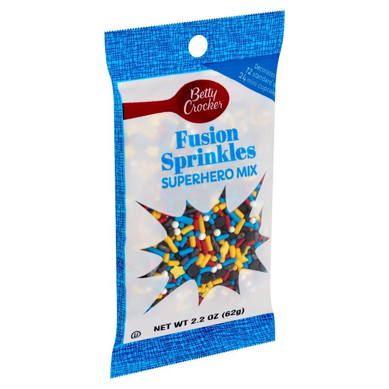Betty Crocker Superhero Mix Fusion Sprinkles, 2.2 oz