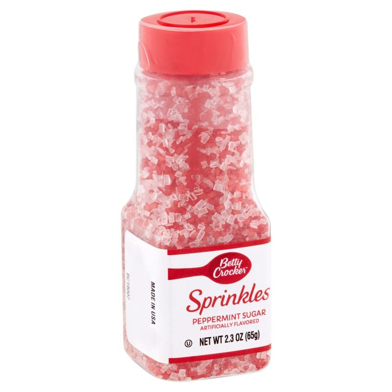Betty Crocker Peppermint Sugar Sprinkles, 2.3 oz