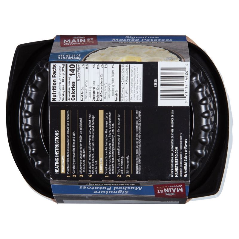 Reser's Fine Foods Main St Bistro Signature Mashed Potatoes, 24 oz