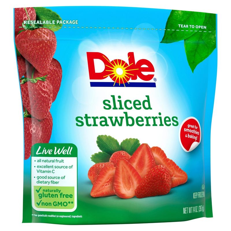 Dole Sliced Strawberries, 14 oz
