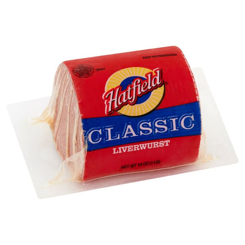 Hatfield Classic Liverwurst, 16 oz