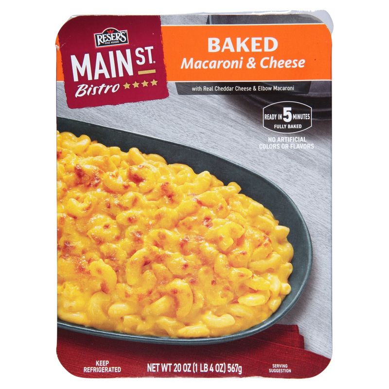 Resers Fine Foods Main St Bistro Baked Macaroni &amp; Cheese, 20 oz