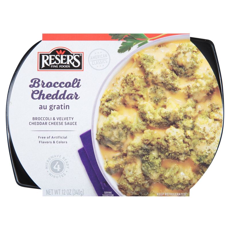 Reser's Fine Foods Broccoli Cheddar Au Gratin, 12 oz
