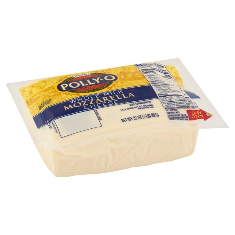 Polly-O Whole Milk Mozzarella Cheese, 32 oz