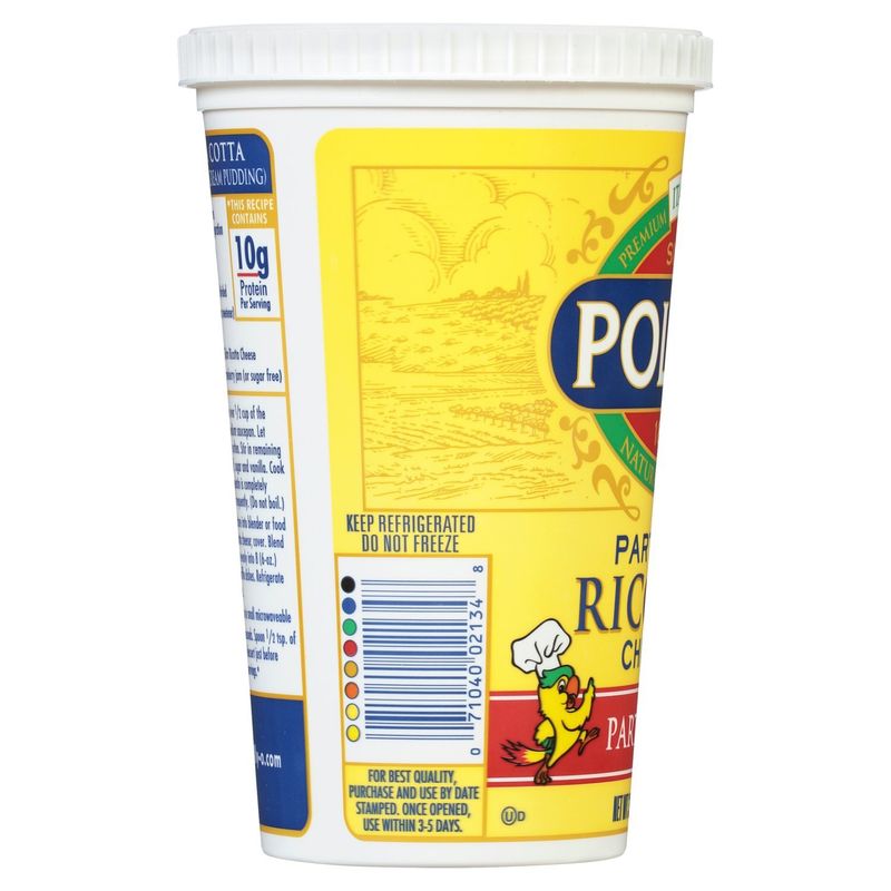 Polly-O Part Skim Ricotta Cheese, 32 oz