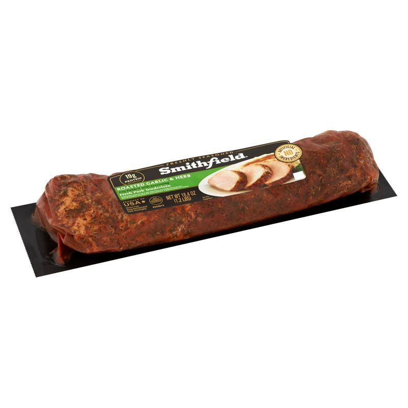 Smithfield Roasted Garlic &amp; Herb Fresh Pork Tenderloin, 18.4 oz