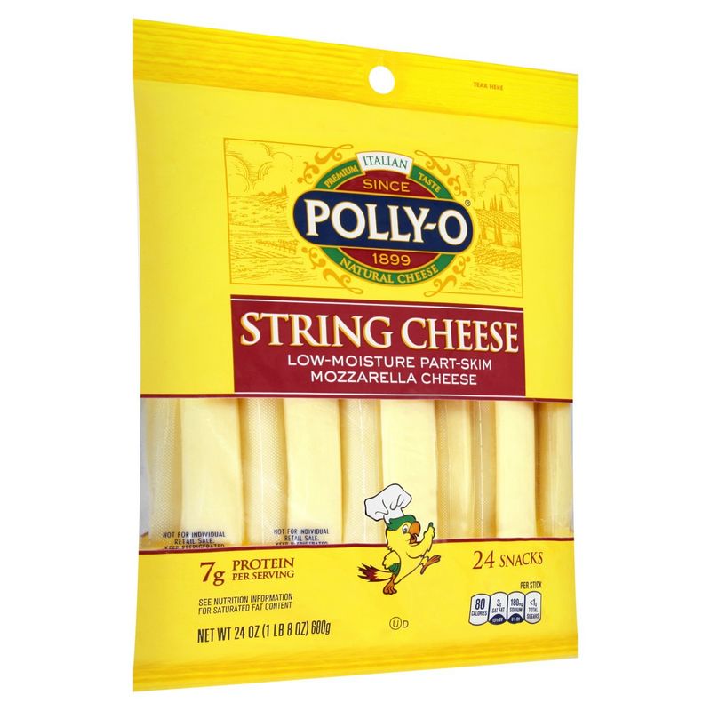 Polly-O String Cheese, 24 count, 24 oz