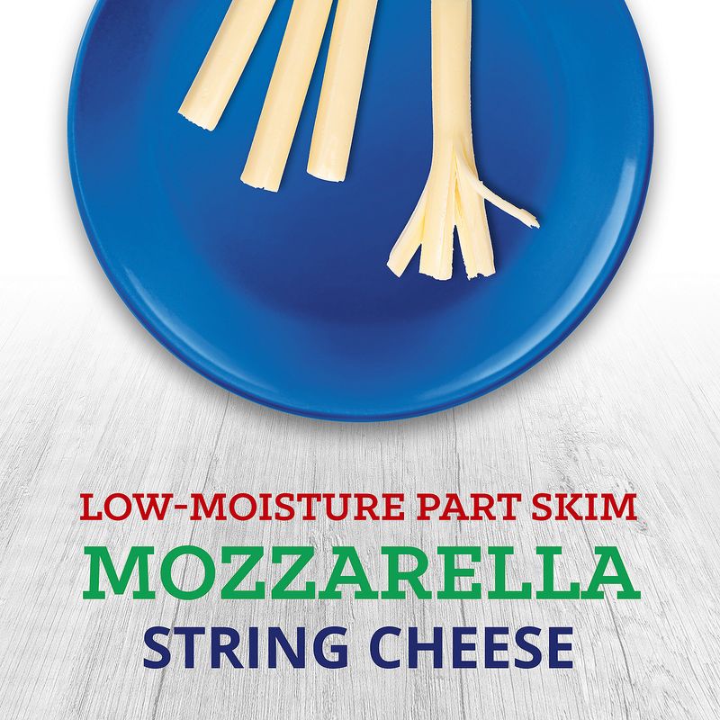 Polly-O Mozzarella String Natural Cheese Snacks, 48 count, 48 oz