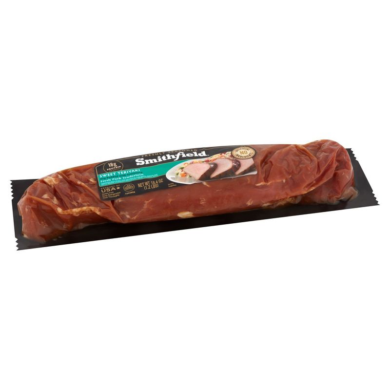 Smithfield Sweet Teriyaki Fresh Pork Tenderloin, 18.4 oz