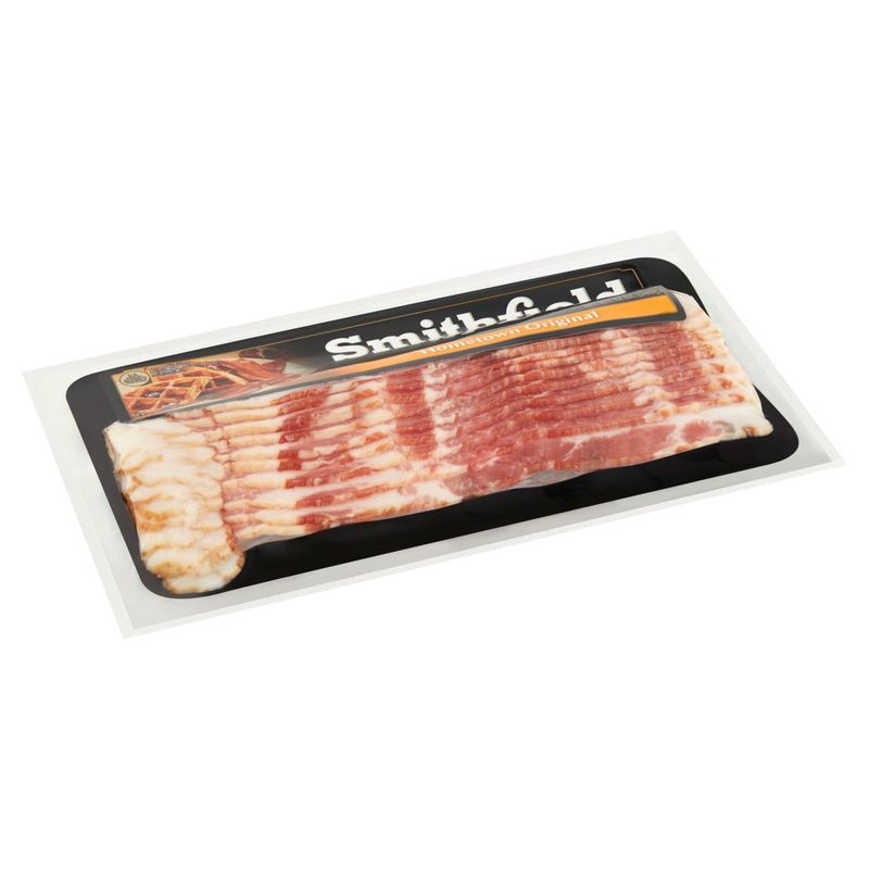 Smithfield Hometown Original Naturally Hickory Smoked Bacon, 12 oz