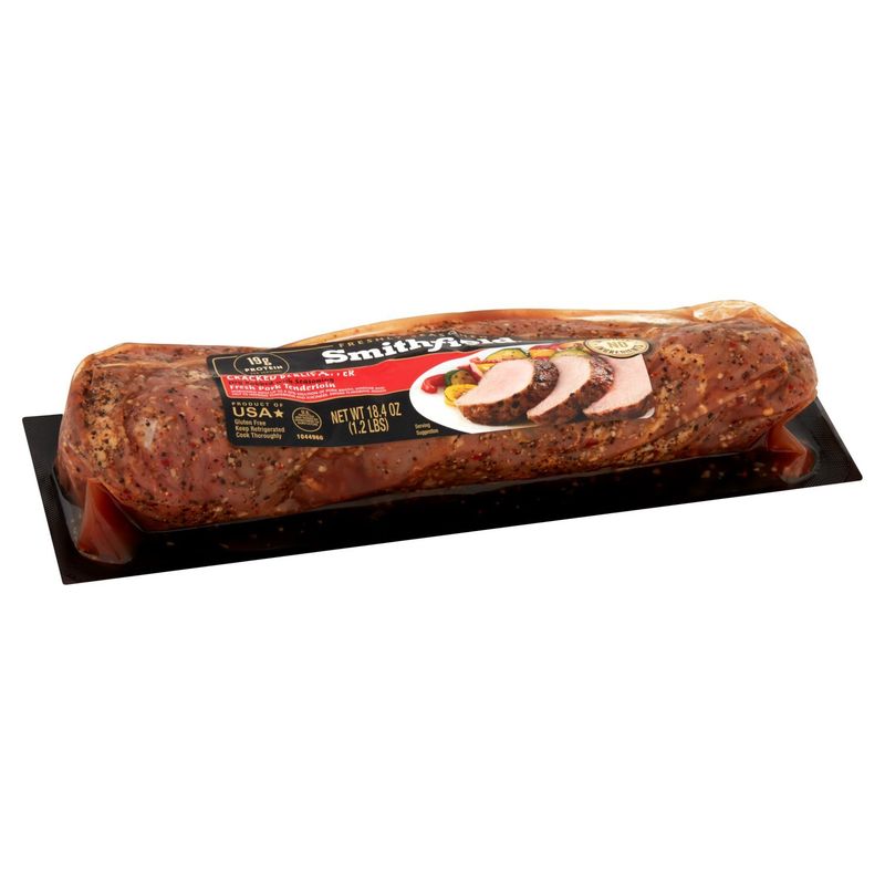 Smithfield Roasted Garlic &amp; Cracked Black Pepper Fresh Pork Tenderloin, 18.4 oz