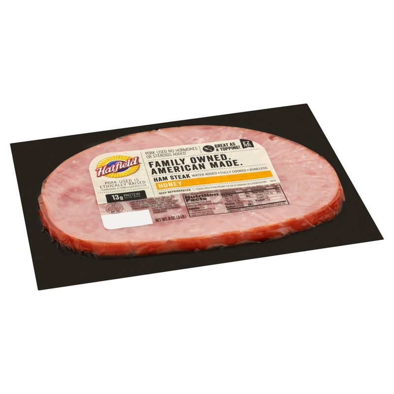 Hatfield Honey Ham Steak, 8 oz