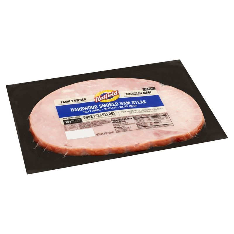 Hatfield Hardwood Smoked Ham Steak, 8 oz