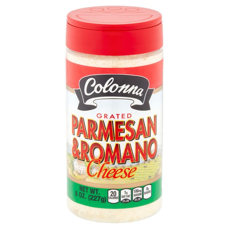 Colonna Grated Parmesan &amp; Romano Cheese, 8 oz