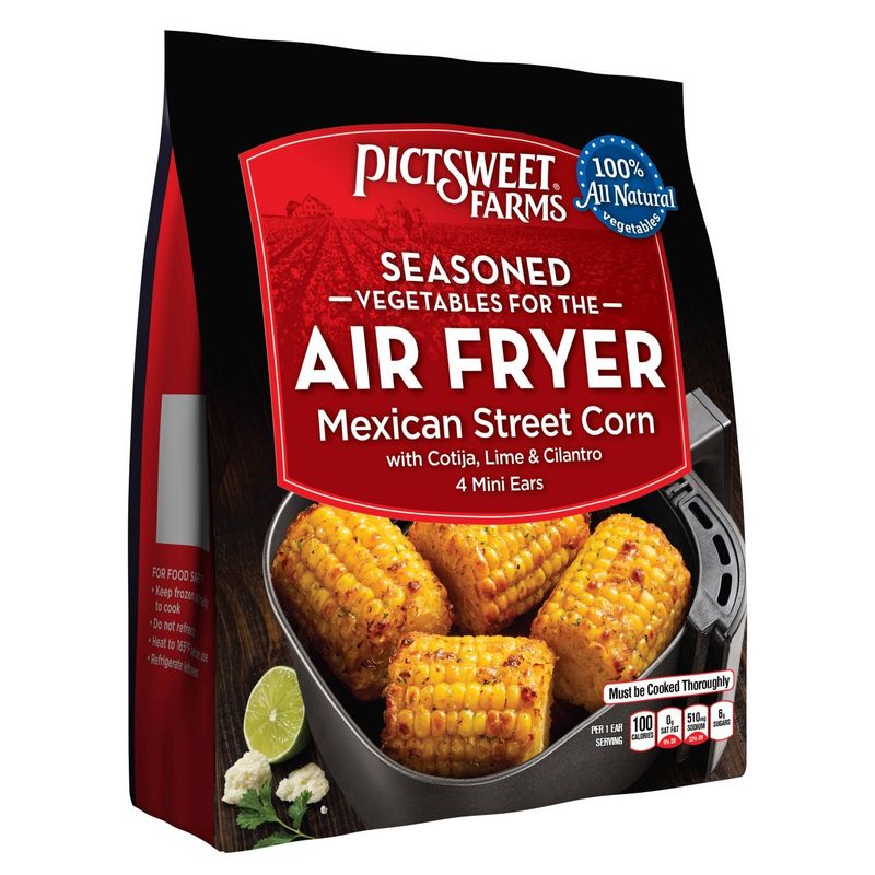 Pictsweet Farms Seasoned Vegetables for the Air Fryer Mexican Street Corn, 4 count