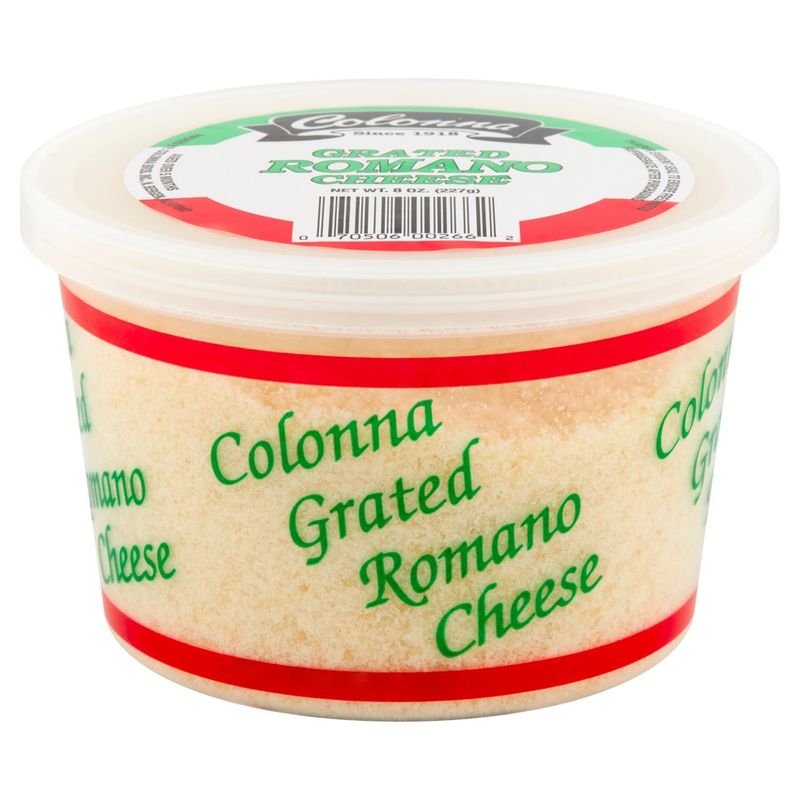 Colonna Grated Romano Cheese, 8 oz