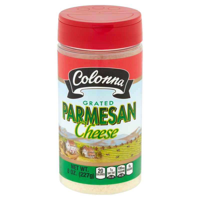 Colonna Grated Parmesan Cheese, 8 oz