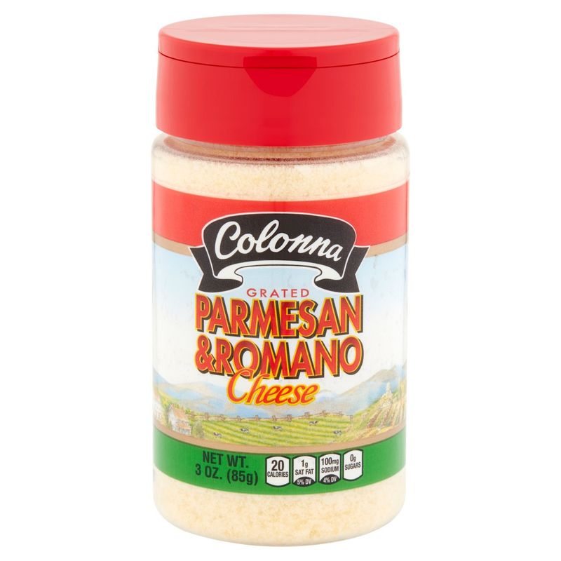 Colonna Grated Parmesan &amp; Romano Cheese, 3 oz