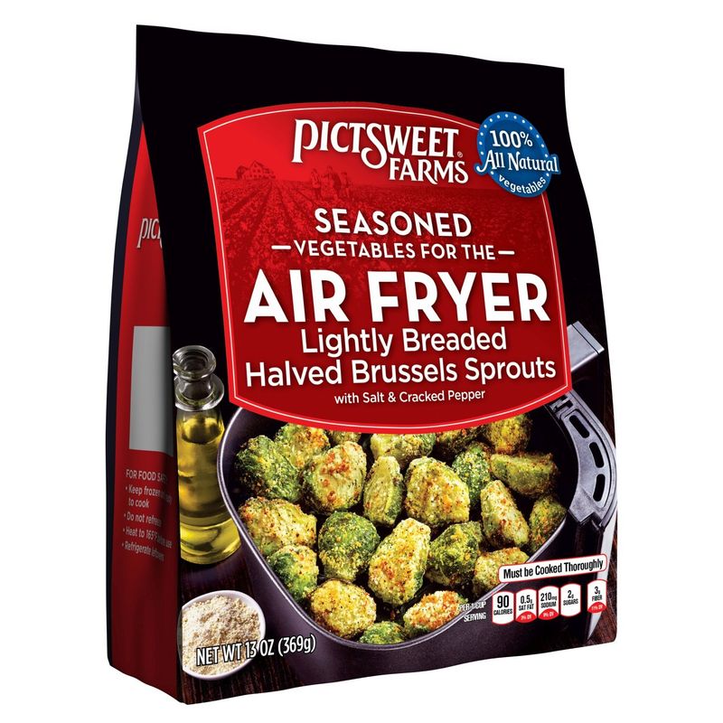 Pictsweet Farms Seasoned Vegetables for the Air Fryer Lightly Breaded Halved Brussels Sprouts, 13 oz