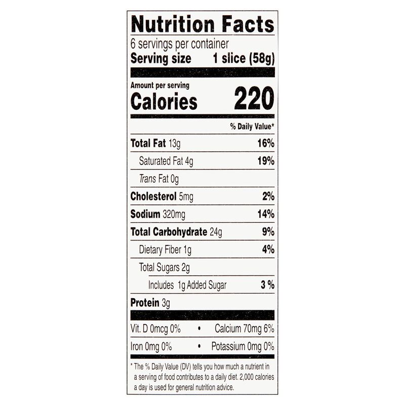 New York Bakery Gluten Free Five Cheese Texas Toast, 6 count, 12.35 oz