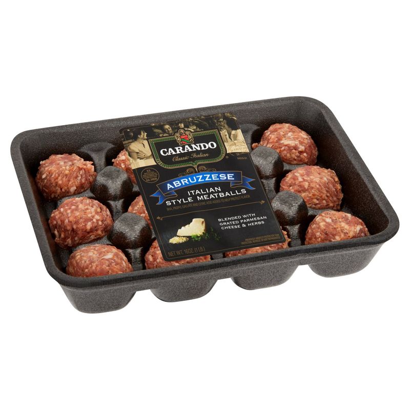 Carando Abruzzese Italian Style Meatballs, 12 count, 16 oz