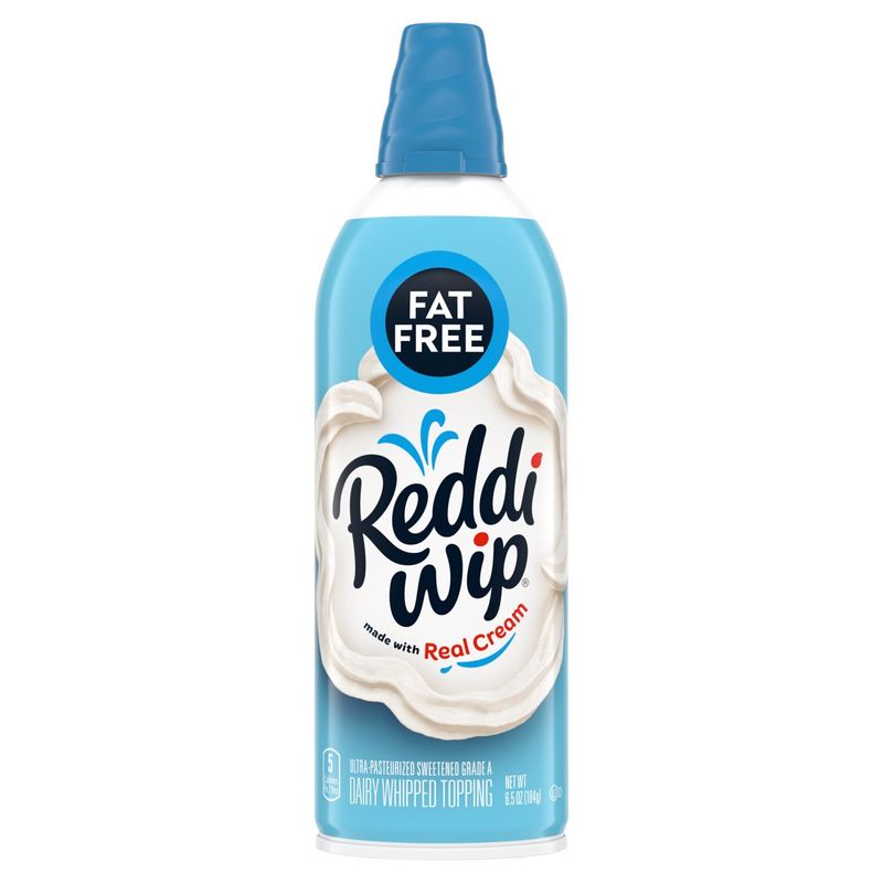 Reddi Wip Fat Free Dairy Whipped Topping, 6.5 oz
