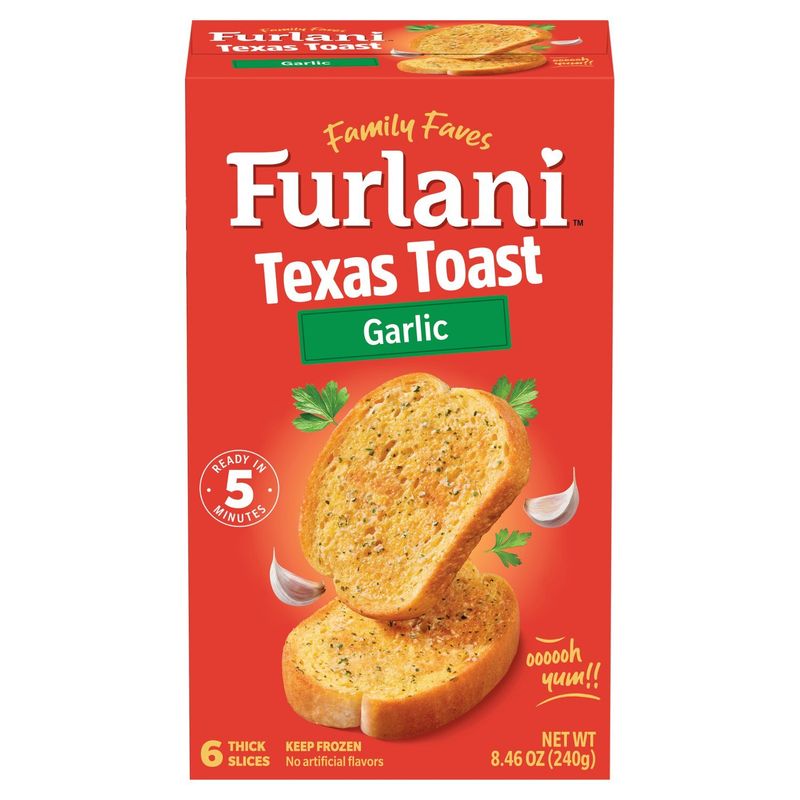 Furlani Garlic Texas Toast, 6 count, 8.46 oz