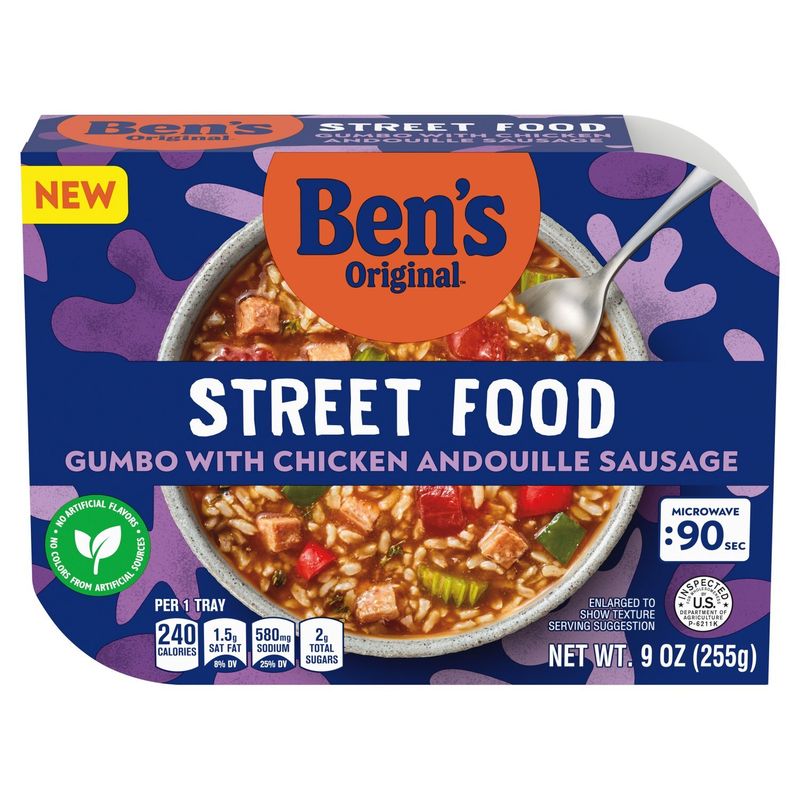 Ben's Original Street Food Gumbo with Chicken Andouille Sausage, 9 oz